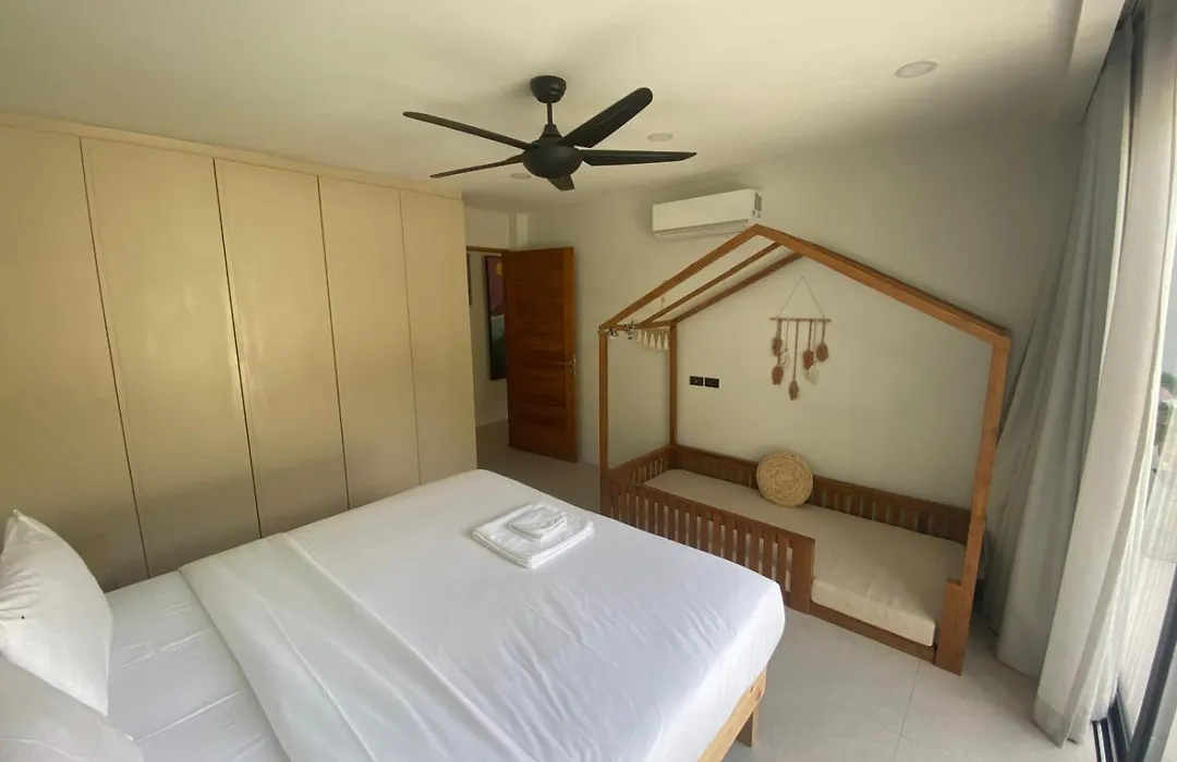 Villa Amour 3 Bedroom Spa Pool Retreat Near Beach - Lamai-1